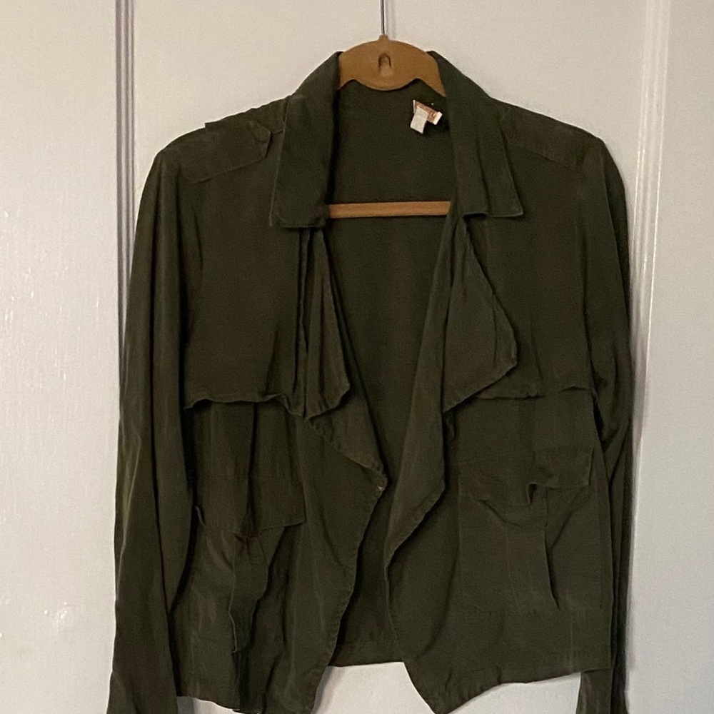 ELLA MOSS Utility Style Lightweight Jacket - Picture 3 of 11